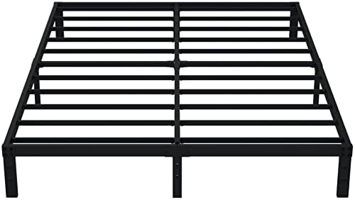 EMODA 10 Inch California King Bed Frames Heavy Duty Metal Cal King Platform