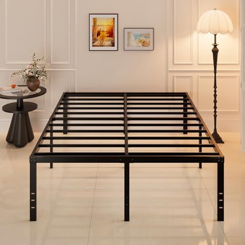Maenizi 20 Inch King Bed Frame No Box Spring Needed Support Up to 3000 lbs