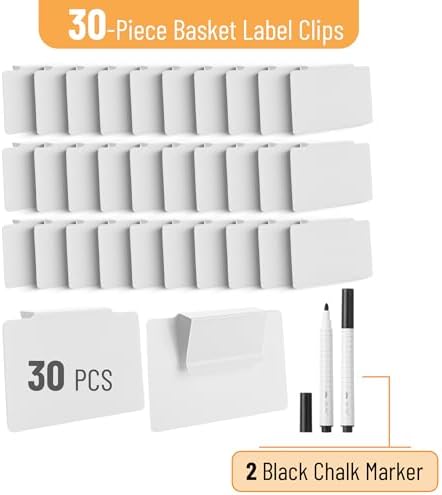 Mr. Pen- Basket Labels Clip On Set