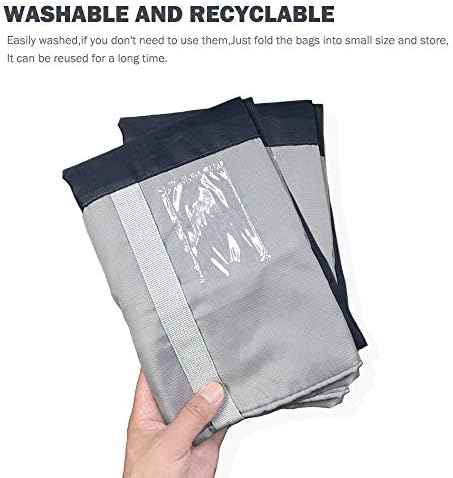 75L large Zipper Under-bed Comforter Storage Bag,2park moving bag