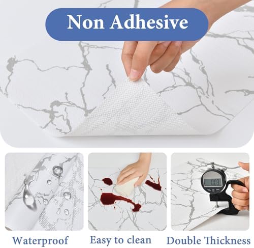 Drawer and Shelf Liner for Kitchen Cabinet: 23.6 in X 30 Ft Non Slip