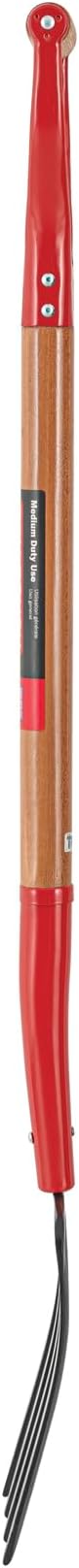 Truper Spading Fork, 4-Tine Steel Head, 30-Inch, Wood D-Handle, Heavy-Duty Garden & Landscaping Digging Fork (Model 30293)