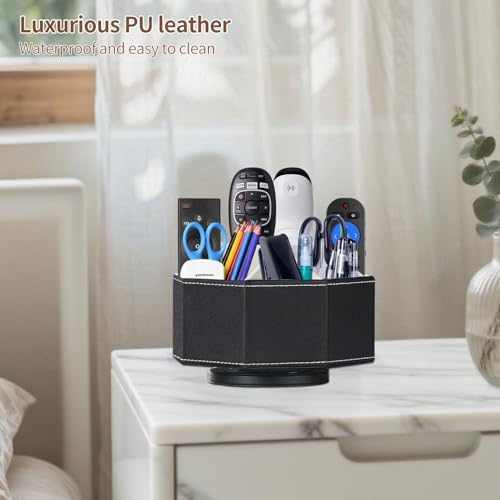 360° Rotating Remote Control Holder,Pen Caddy,Studio Art Supplies Organizer