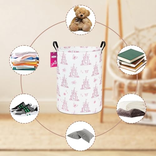 Castle Storage Bin Nursery Organizer Basket