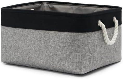 15.7x11.8x8.26 Inch Fabric Large Storage Bins with Handles 1 Pack