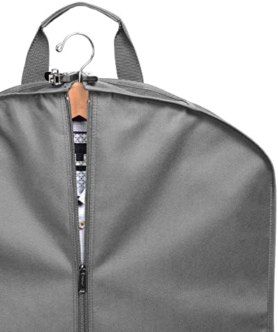 WallyBags 40” Deluxe Travel Carry-On Garment Bag with Two Pockets
