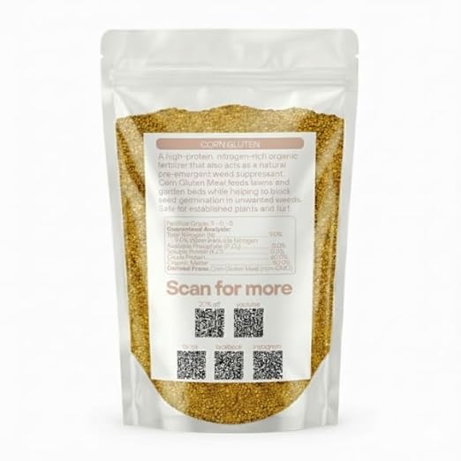 Old Cobblers Farm™ Wicked Repellent Corn Gluten - Lawn Care for Healthy Grass,Pre-emergant, Ground-Breaking Formula with Pure Corn Gluten (5/10/15/20 lbs) (20 lbs)