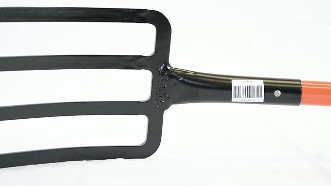 Zeluga 10-151 Fiberglass D-Grip Four-Tine Spading and Roofing Fork