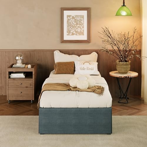 EMODA 14 Inch Twin XL Bed Frames with Cover
