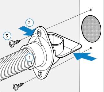 EarthMinded - Aquabarrel DIY, FlexiFit Downspout Diverter Kit for 2x3 Downspouts - Connects Your Rain Barrel to The Downspout - | White