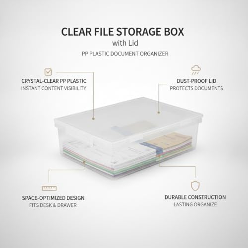 Clear Storage Bin