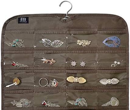 BB Brotrade Hanging Jewelry Organizer,Accessories Organizer,80 Pocket Organizer for Holding Jewelries