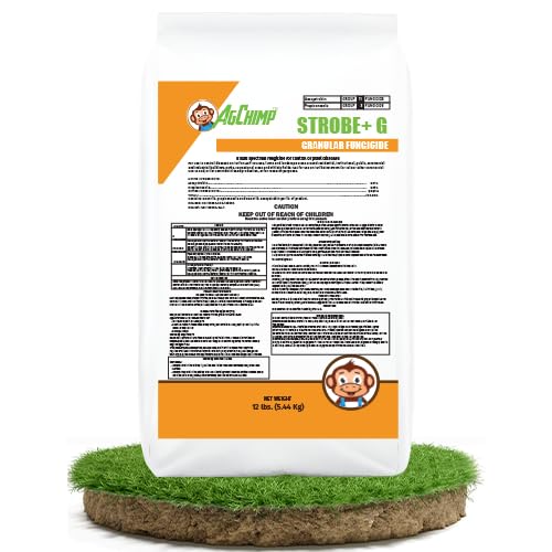 Strobe+ G Granular Lawn Fungicide, 15lbs - Broad-Spectrum and Dual-Action Protection for Residential and Commercial Turf