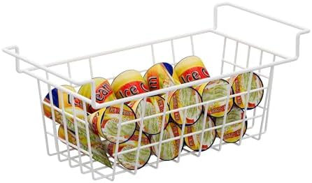 SANNO Chest Freezer Baskets, Deep Freezer Organizer Bins Sturdy Metal Wire Freezer Organizer for Home Kitchen, 17.5in