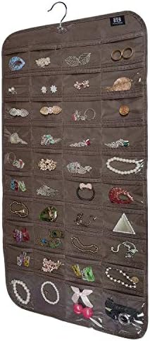 BB Brotrade Hanging Jewelry Organizer,Accessories Organizer,80 Pocket Organizer for Holding Jewelries