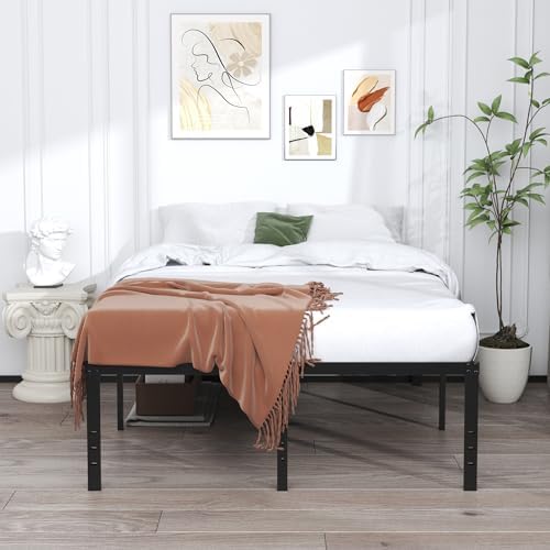 EMODA 20 Inch King Bed Frame No Box Spring Needed,