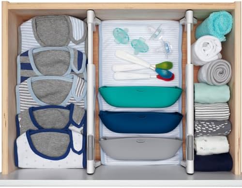 OXO Tot Expandable Dresser Drawer Divider - 4 Pack