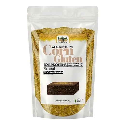 Old Cobblers Farm™ Wicked Repellent Corn Gluten - Lawn Care for Healthy Grass,Pre-emergant, Ground-Breaking Formula with Pure Corn Gluten (5/10/15/20 lbs) (20 lbs) (15 lbs)