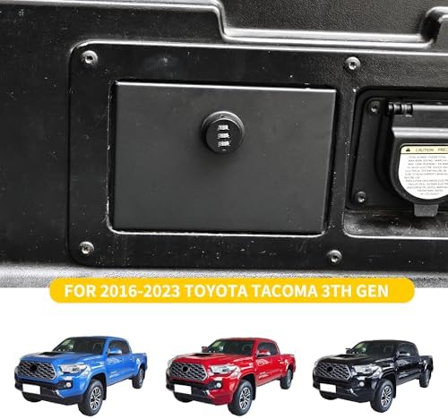 Truck Bed Storage Lockbox Lid for 2016-2023 Toyota Tacoma 3rd Gen