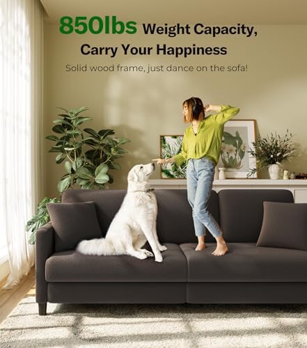 Welzona Couches for Living Room, 83"Teddy Sofa Couch, Sofas for Living Room