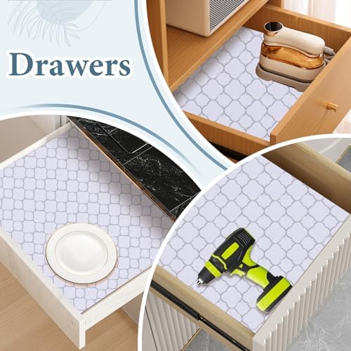 Shelf Drawer Liners for Kitchen Cabinets 12 in X 10 Ft Drawer Liner