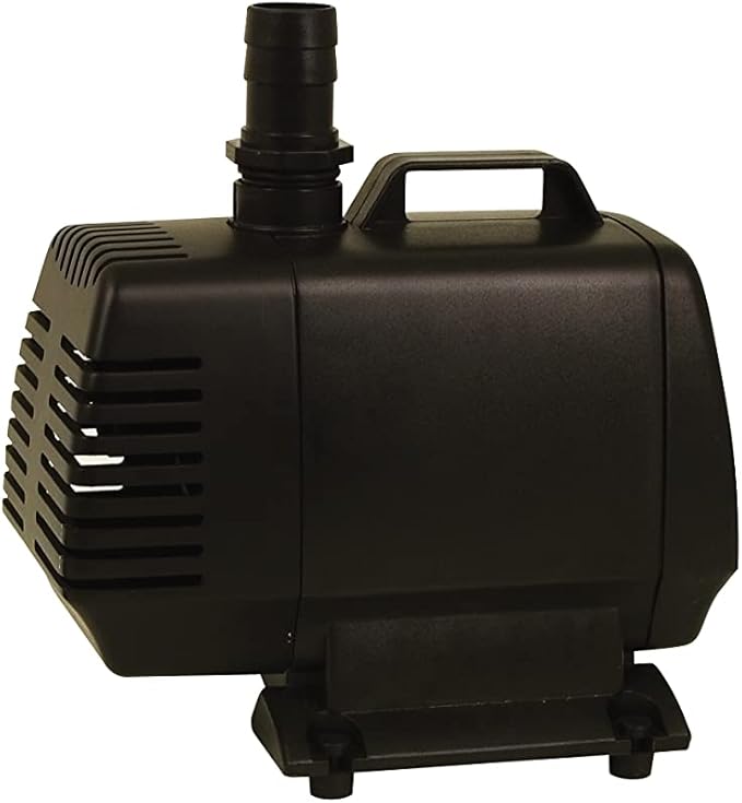TetraPond Water Garden Pump, Powers Waterfalls/Filters/Fountain Heads