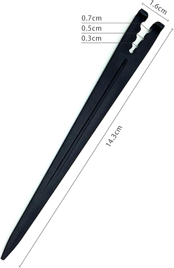 50 Pcs Irrigation Support Stakes for 1/4-Inch Drip Tubing