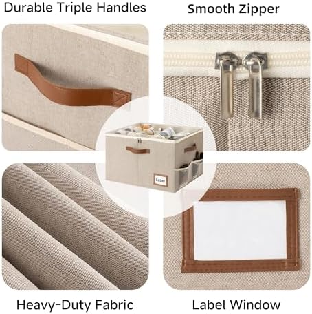 StorageWorks 2-Pack Closet Shoe Storage Organizer, Up to 32 Pairs, Brown