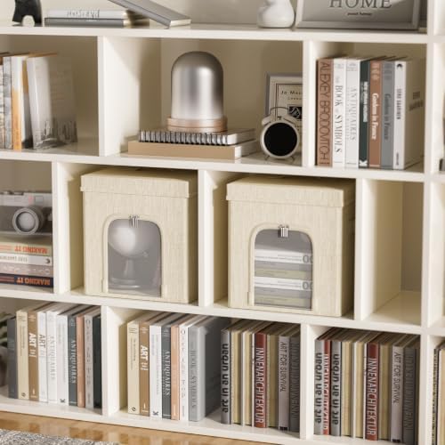 FHSQX Fabric Collapsible Storage Bins with Lids