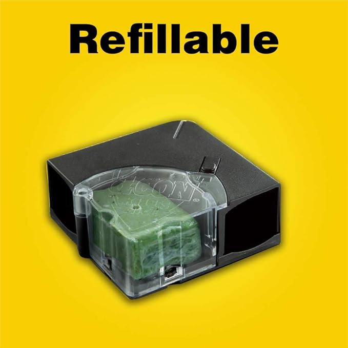 d-CON Refillable Corner Fit Mouse Poison Bait Station, 1 Trap + 20 Bait Refills
