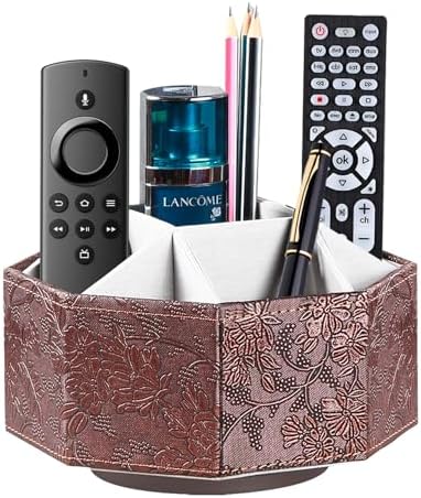 360° Spinning Remote Control Holder,Pen Caddy,Studio Art Supplies Organizer