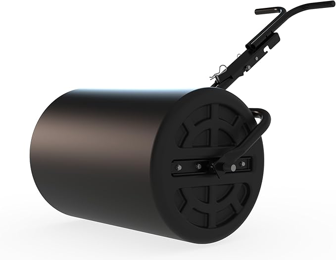 Agri-Fab 45-0610 18" x 24" Tow Behind Poly Lawn Roller 250 lbs Weight with Water, Poly Drum and Steel Frame, with Plug. Designed for Lawn and Garden Tractors