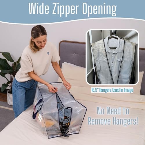 VENO 6 Pack Heavy Duty Moving Bags with Backpack Straps, Zippers & Handles, Extra Large Packing Bags for College Dorm Essentials, Moving Supplies Alternative to Cardboard Moving Boxes