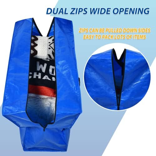 Extra Large Storage Bags, 194 Gallon XXL Jumbo Large Moving Bags Heavy Duty