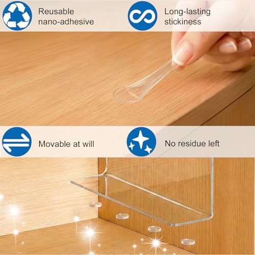 SortNStore Shelf Dividers Closet Organization: 6" Tall x 10" Deep (Small)