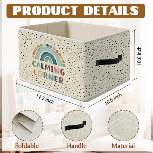 Calming Corner Basket Storage Bins Box,Calming Corner Classroom
