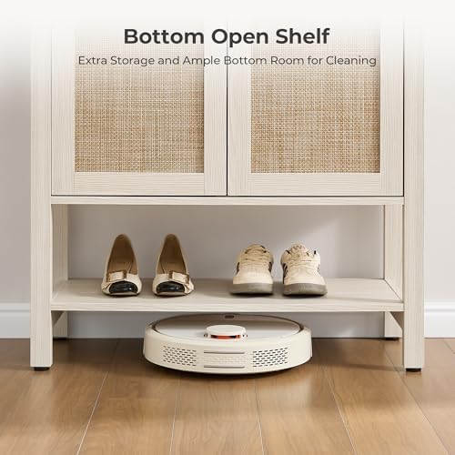 SICOTAS Shoe Storage Cabinet for Entryway, 5 Tier, 2 Pieces