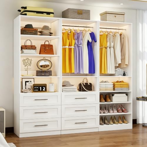 Closet System with Hanging (YG8910-WHITE)