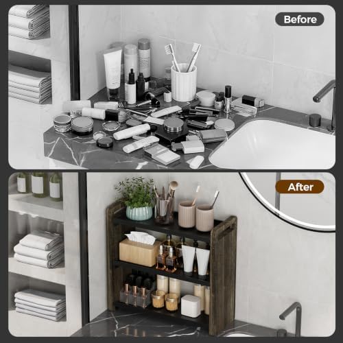 Bathroom Counter Organizer, Bathroom Organizer, Cologne Stand | Bathroom Organizers and Storage, Bathroom Sink Organizer, Bathroom Countertop Organizer, Perfume Organizer, Vanity Organizer