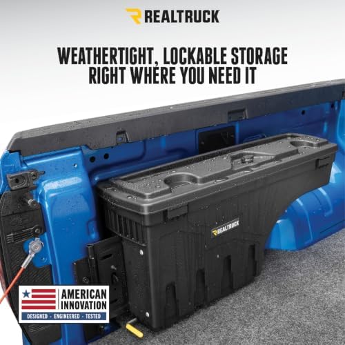 RealTruck UnderCover SwingCase Truck Bed Storage Box | SC200D | Fits 1999 - 2016 Ford F-250/350 Super Duty Drivers Side