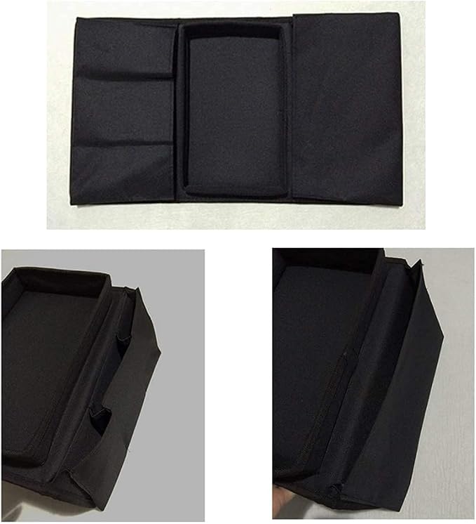 Non-Slip Armchair Caddy with Cup Holder Arm Rest Organizer TV Remote Control Holder Oxford Sofa Tray Chairs Couch Storage Arm Tidy Armrest Bag Bedside Space Saver Bag for Cellphone Magazines Glasses
