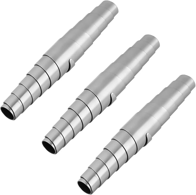 Replacement Springs for Hand Pruners, 6cm Standard Fitting Stainless Steel Heavy Duty Volute Spring for Pruners Models, Pruning Shears Springs, Spring Scissors Parts & Accessories (Silver, 3)