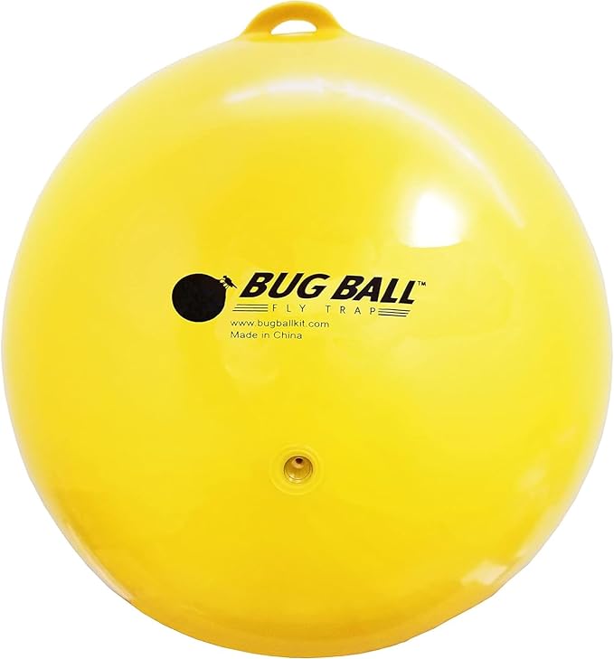 Bug Ball Gnat and Small Fly Ball Starter Kit - Biting Fly and Insect Trap, Pack of 4