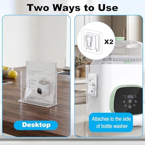Organizer Holder for MomCozy Bottle Washer Detergent, Storage Cubby