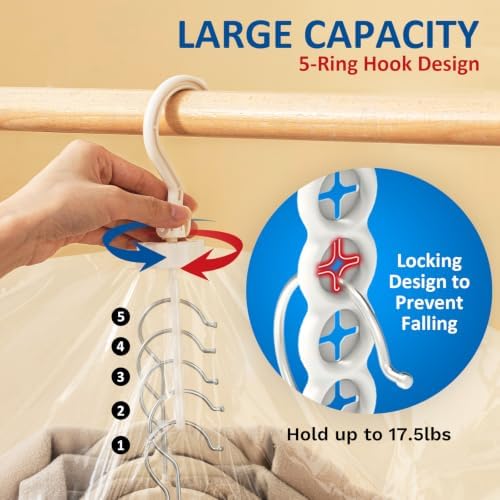 Hanging Vacuum Storage Bags, Space Saver for Clothing, 6 Long with Pump | Vacuum Seal Bags for Clothing with Electric Pump, Hanging Garment Storage for Jackets, Suit, Dresses, Winter Closet Organizer