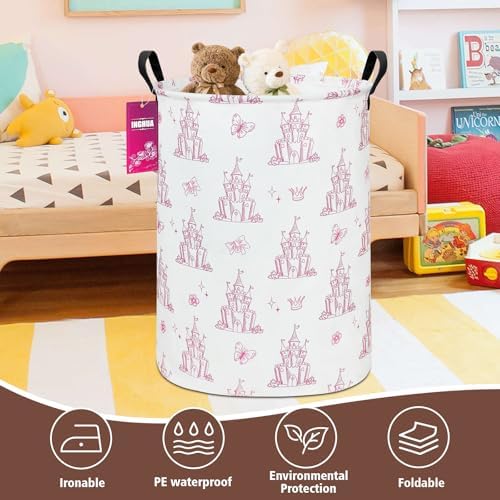Castle Storage Bin Nursery Organizer Basket