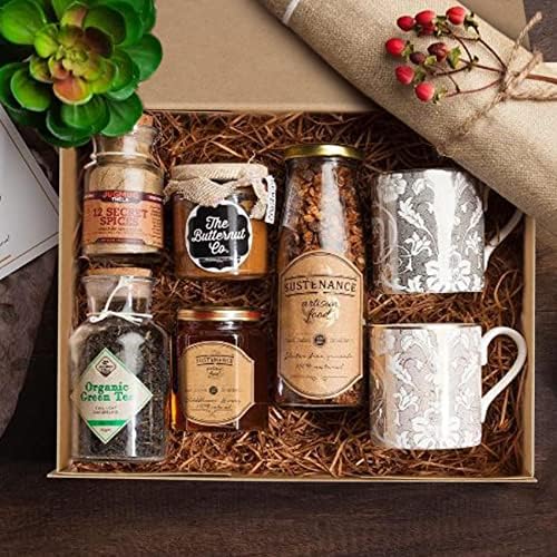 Aimyoo Brown Magnetic Gift Boxes with Lids 13.8x9x4.3 in, Large Bridesmaid Groomsman Proposal Box, Rectangle Collapsible Box for Present Graduation Birthday Storage 5 Pack