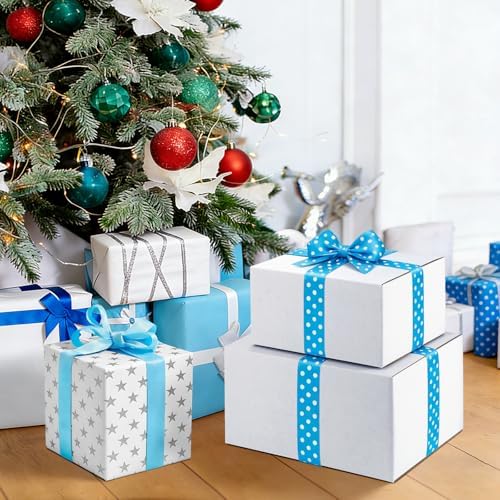 Famagic 10 Pack 8x6x4 Inch Small Shipping Boxes White Corrugated Cardboard Boxes Mailer for Small Business, Mailing Boxes for Packaging Bulk