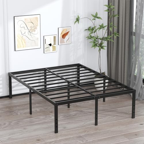 EMODA 20 Inch King Bed Frame No Box Spring Needed,