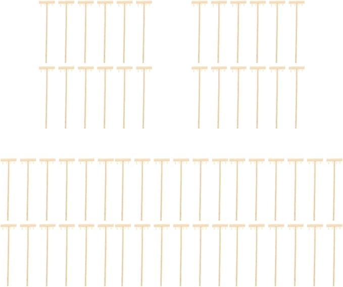 YARNOW 60 Pcs Mini Zen Garden Rakes Bulk, Miniature Sand Rake for Tabletop Meditation and Decorative Sandbox Accessories
